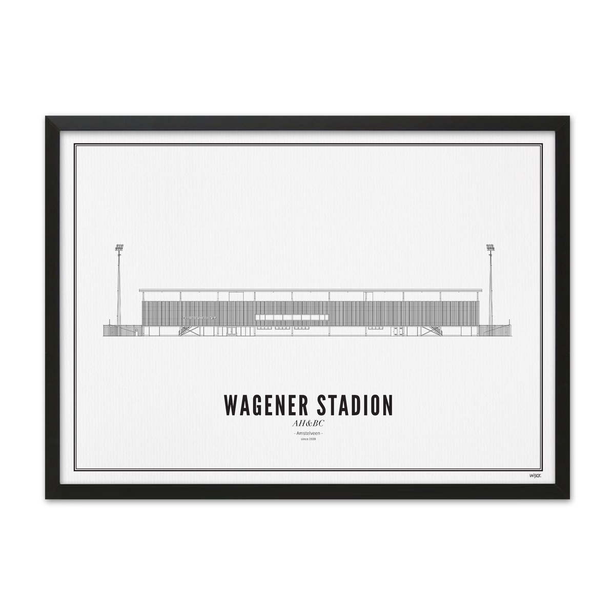 Poster von Wagener Stadion | WIJCK.